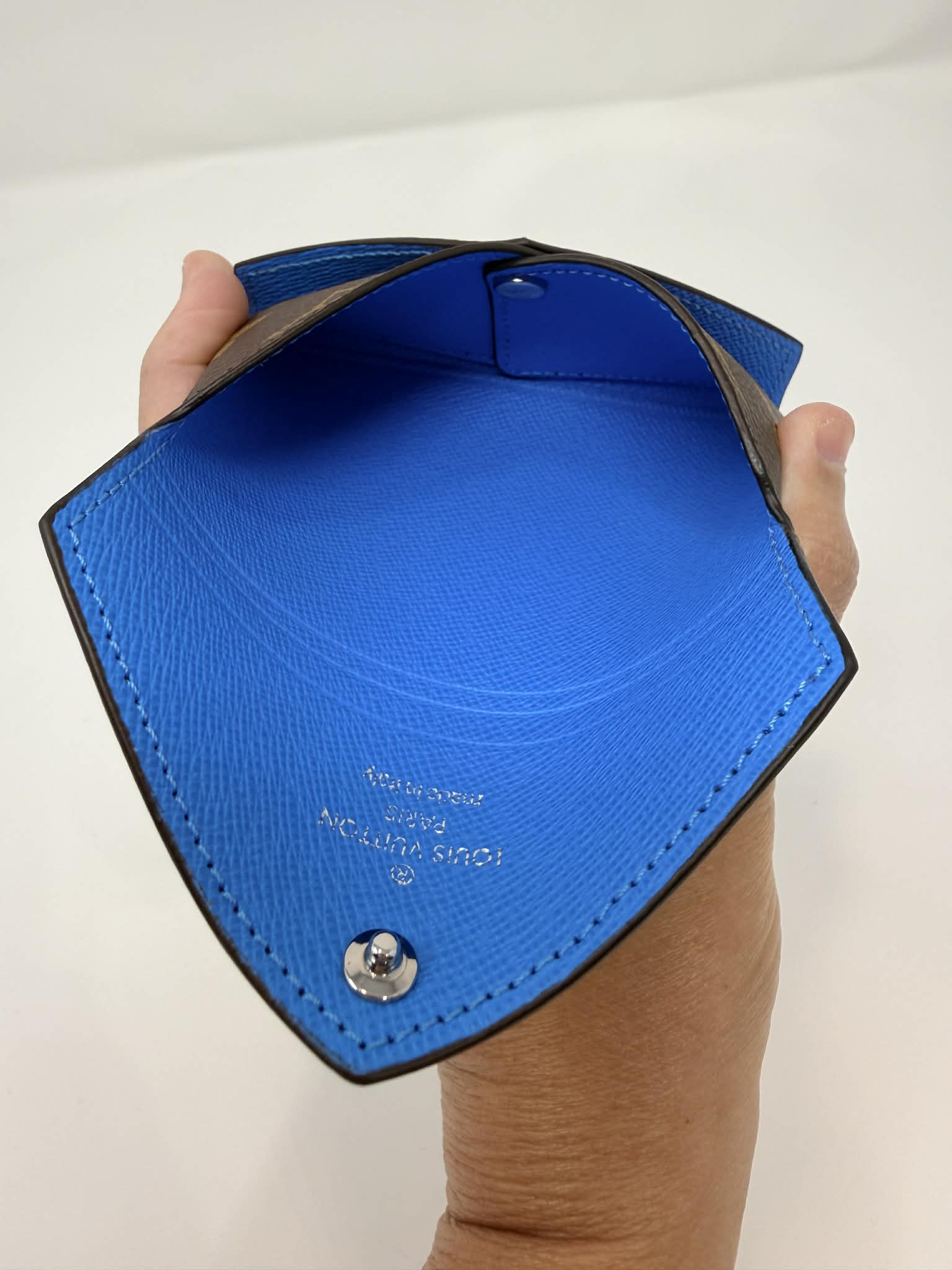 Louis Vuitton Card Holder and Insert Blue