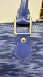 Louis Vuitton Alma PM Blue Epi
