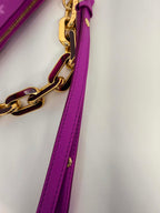 Louis Vuitton Lambskin Embossed Monogram Coussin BB Orchid