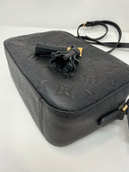 Louis Vuitton Saintonge Black Empreinte Leather