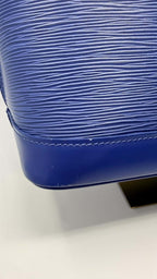Louis Vuitton Alma PM Blue Epi