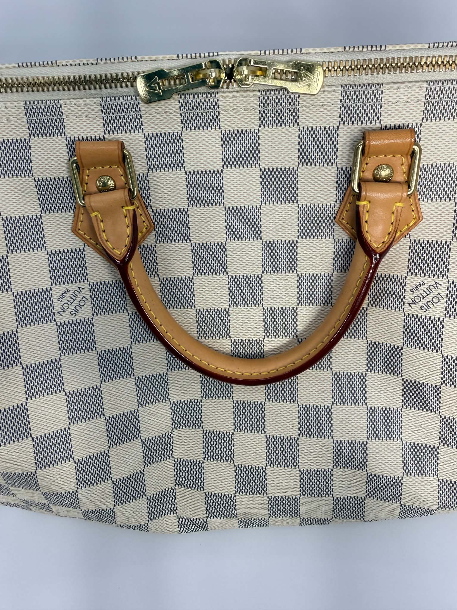 Louis Vuitton Speed 30 Bando Damier Azur