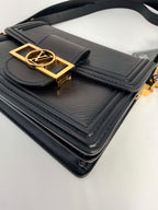 Louis Vuitton Epi Mini Dauphine Black