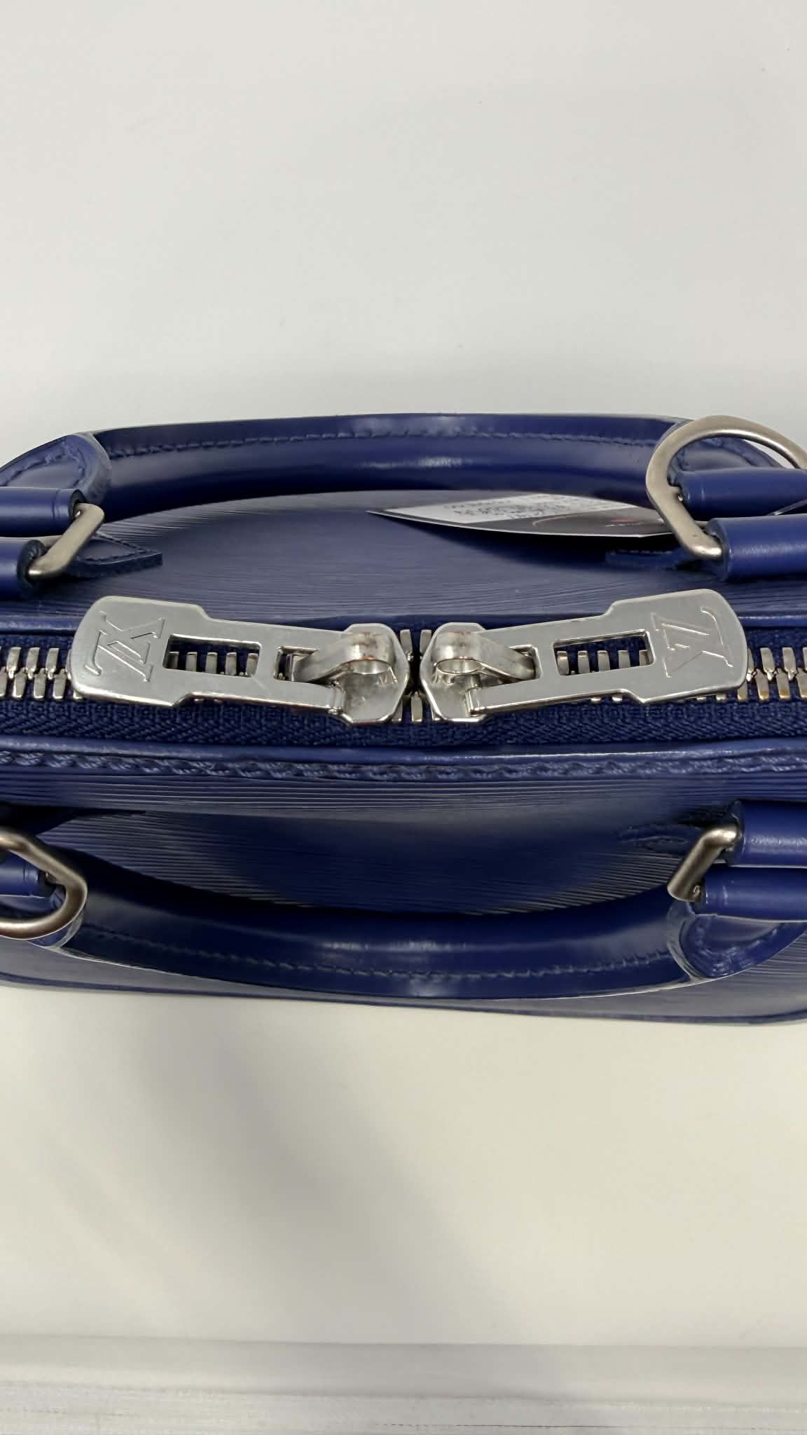 Louis Vuitton Alma PM Blue Epi