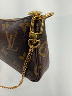 Louis Vuitton Monogram 2019 Christmas Animation Mini Venice Pochette Accessories Blue