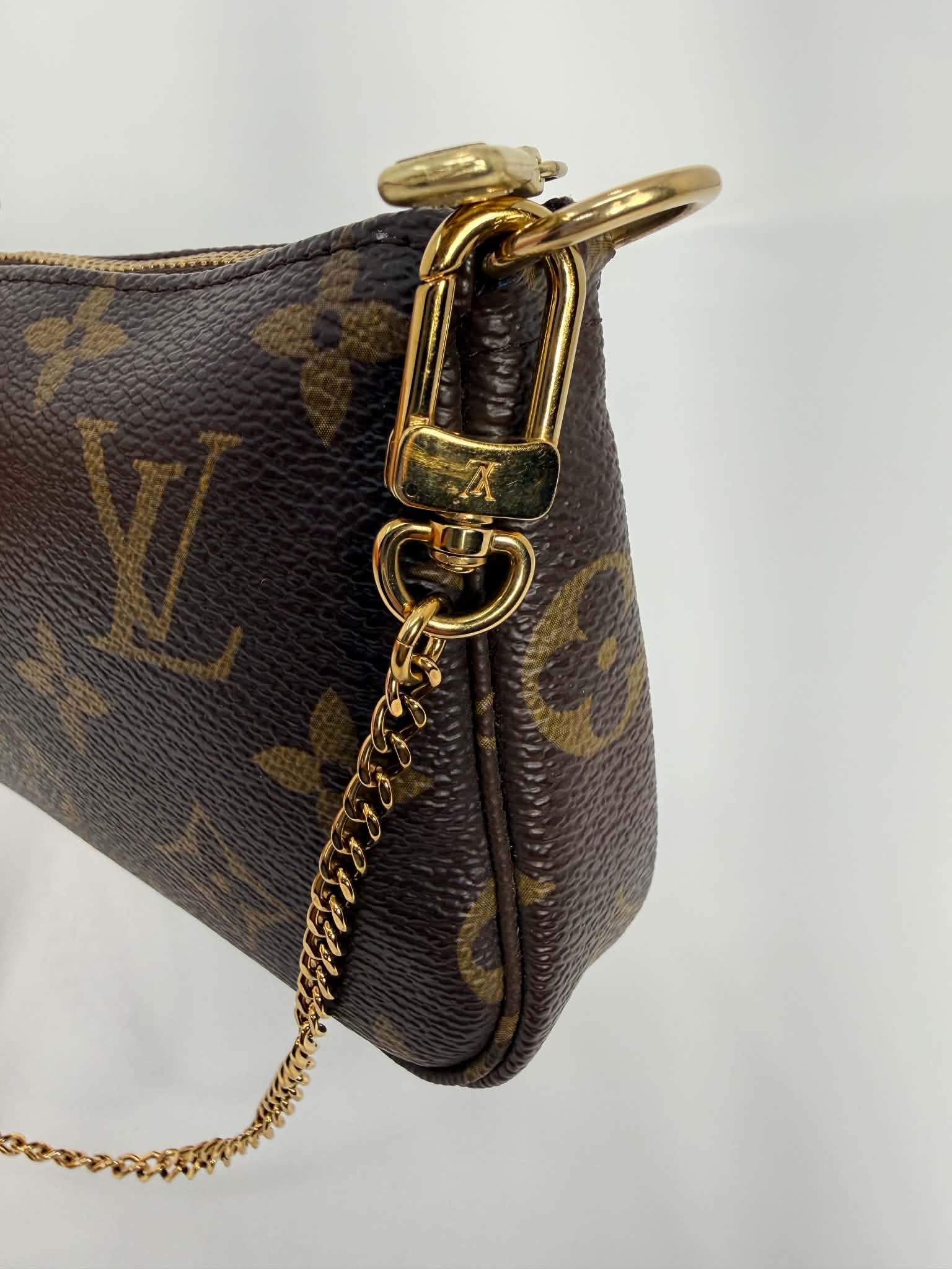 Louis Vuitton Monogram 2019 Christmas Animation Mini Venice Pochette Accessories Blue