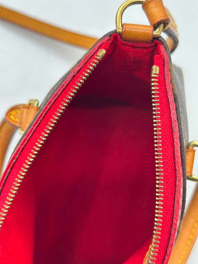 Louis Vuitton Monogram Nano Pallas Cherry