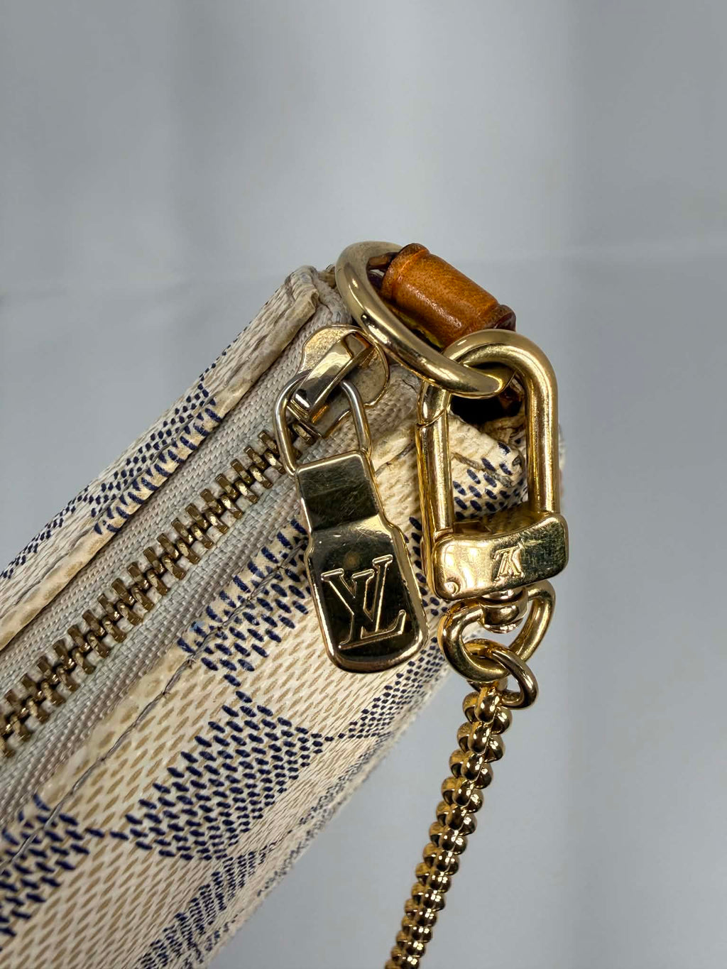 Louis Vuitton Damier Azur Eva Clutch