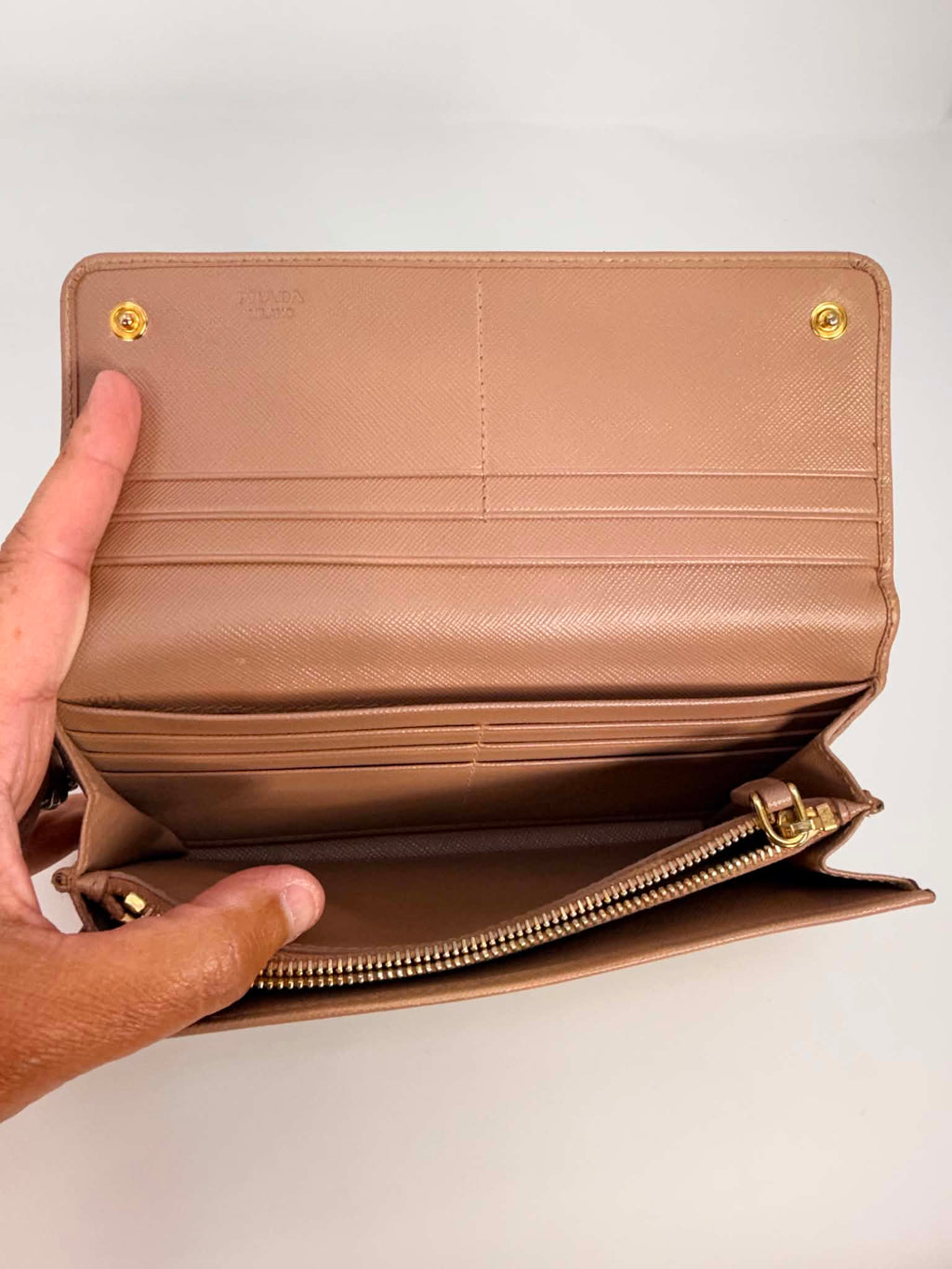Prada Saffiano Large Wallet