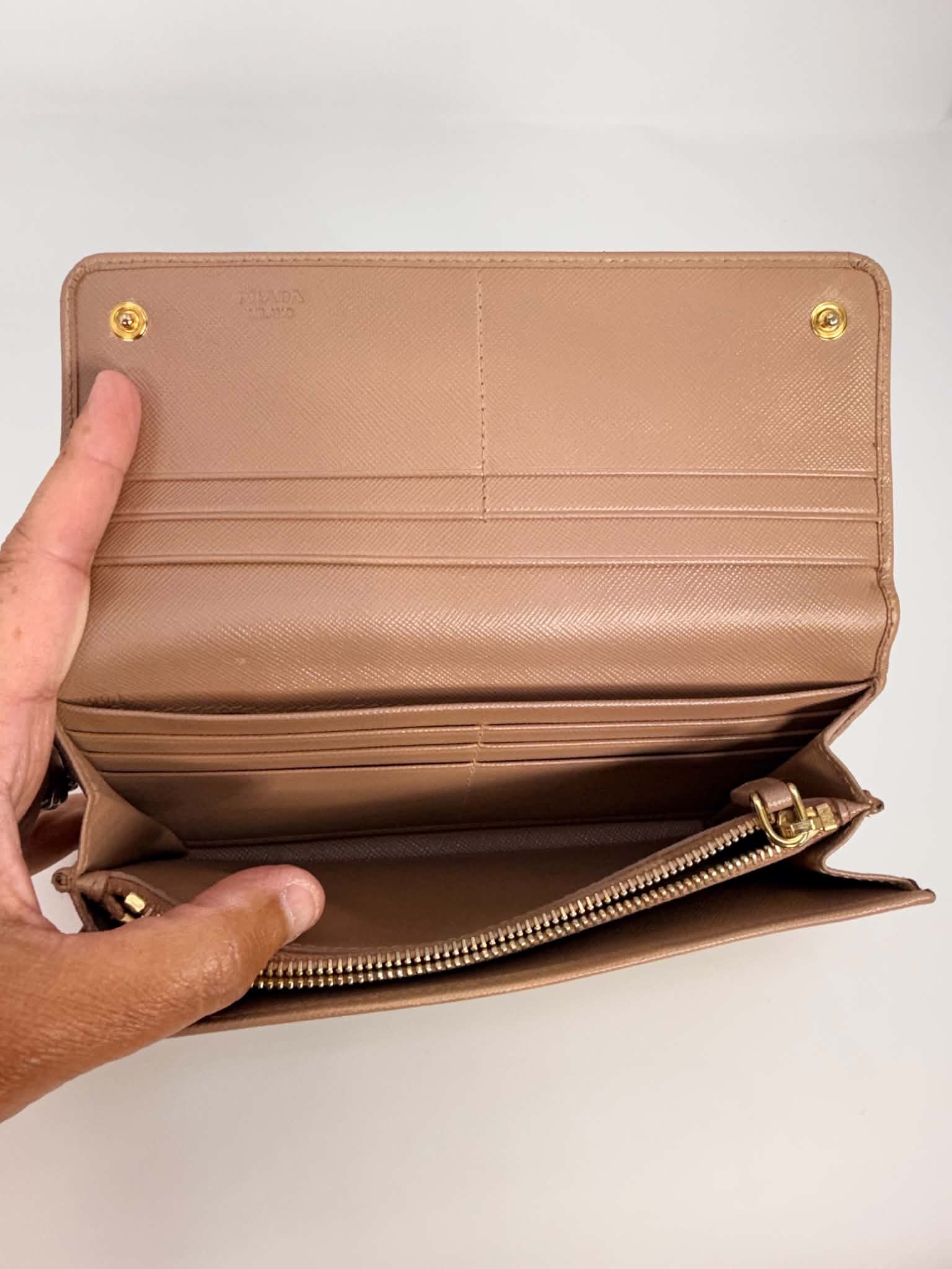 Prada Saffiano Large Wallet