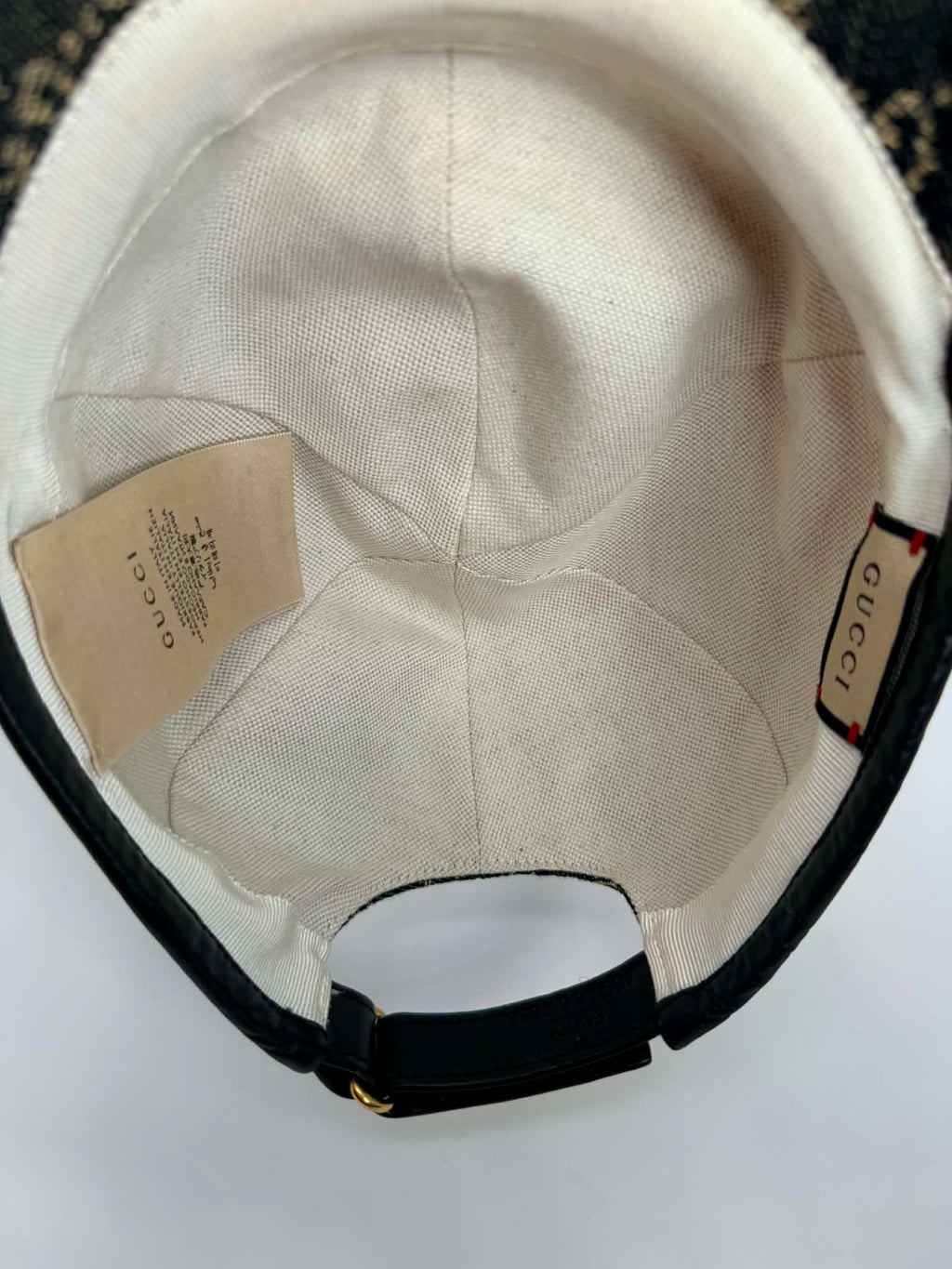 Gucci Denim Baseball Cap/Hat M 58cm J0137