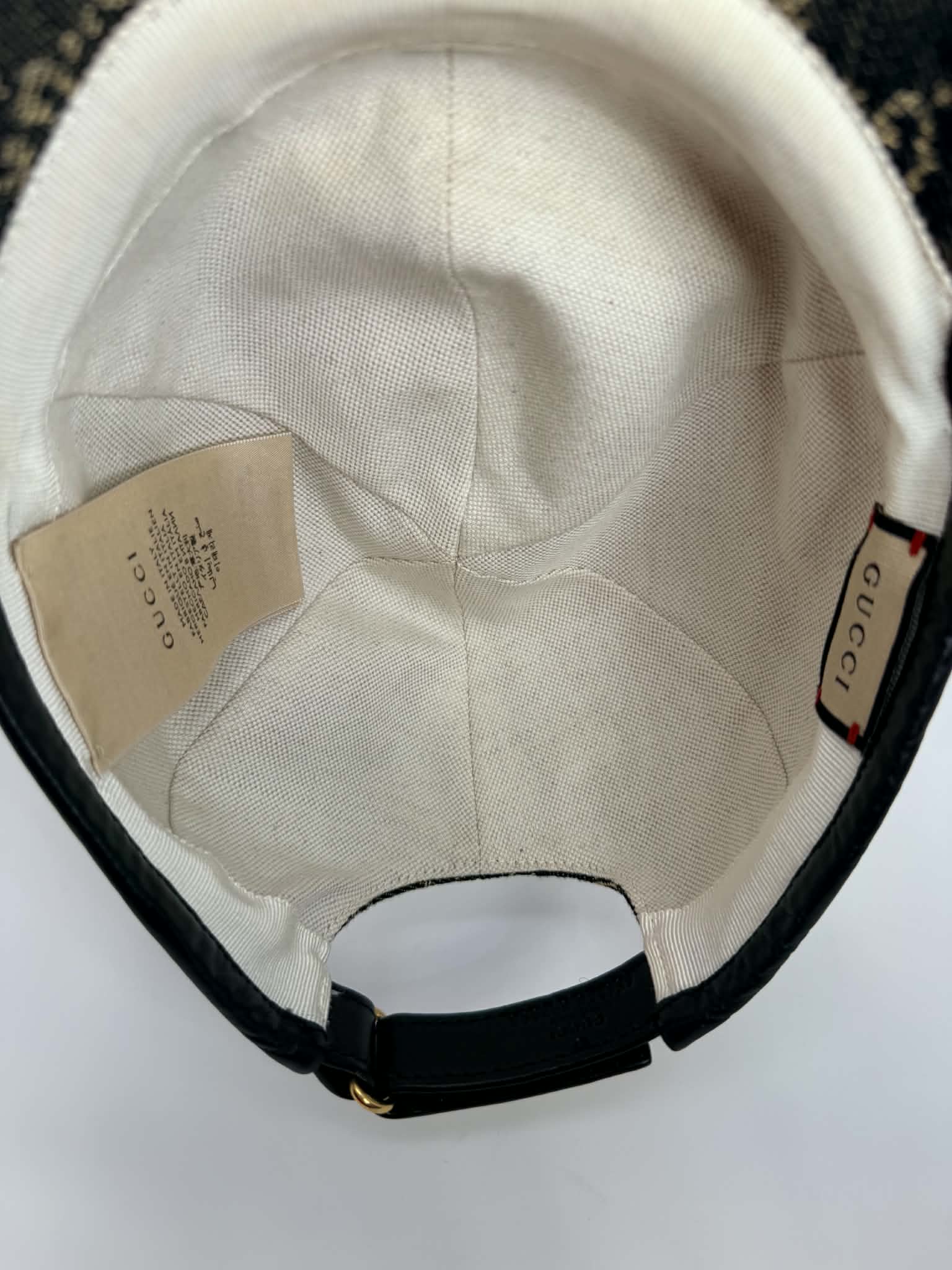 Gucci Denim Baseball Cap/Hat M 58cm J0137