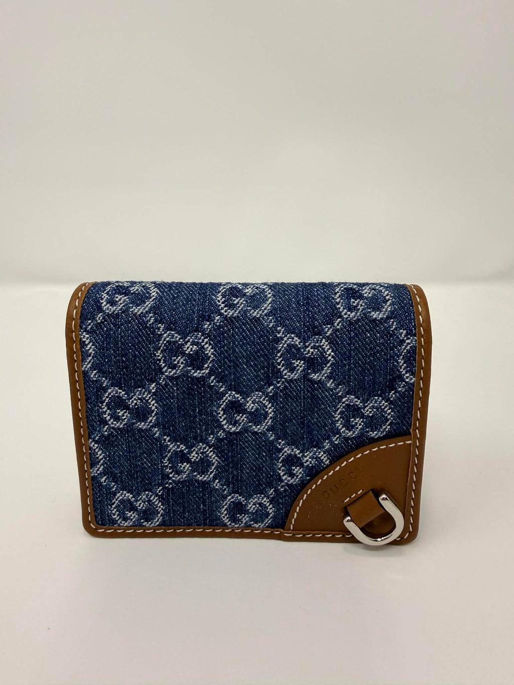 Gucci Denim Mini Wallet