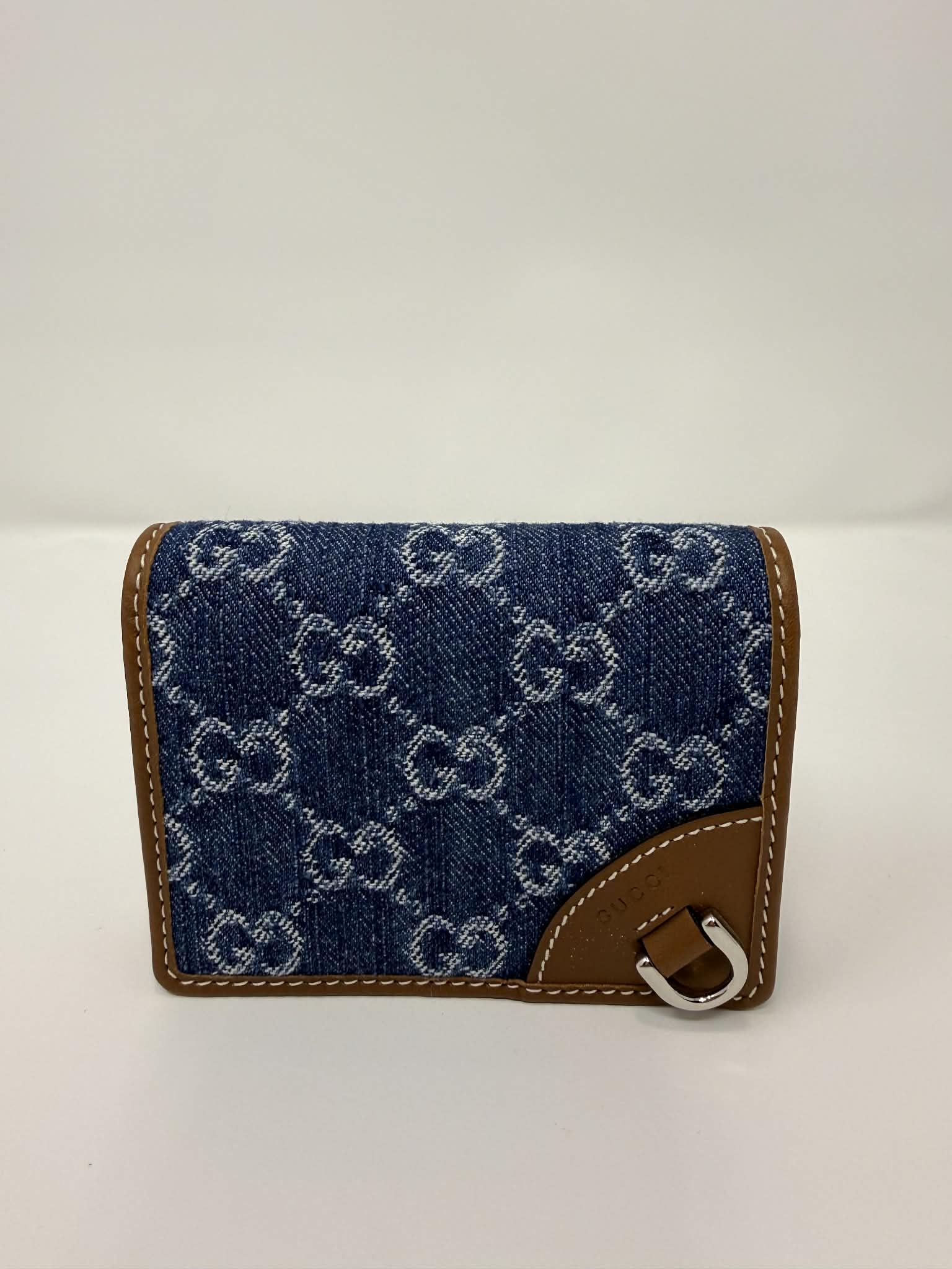 Gucci Denim Mini Wallet