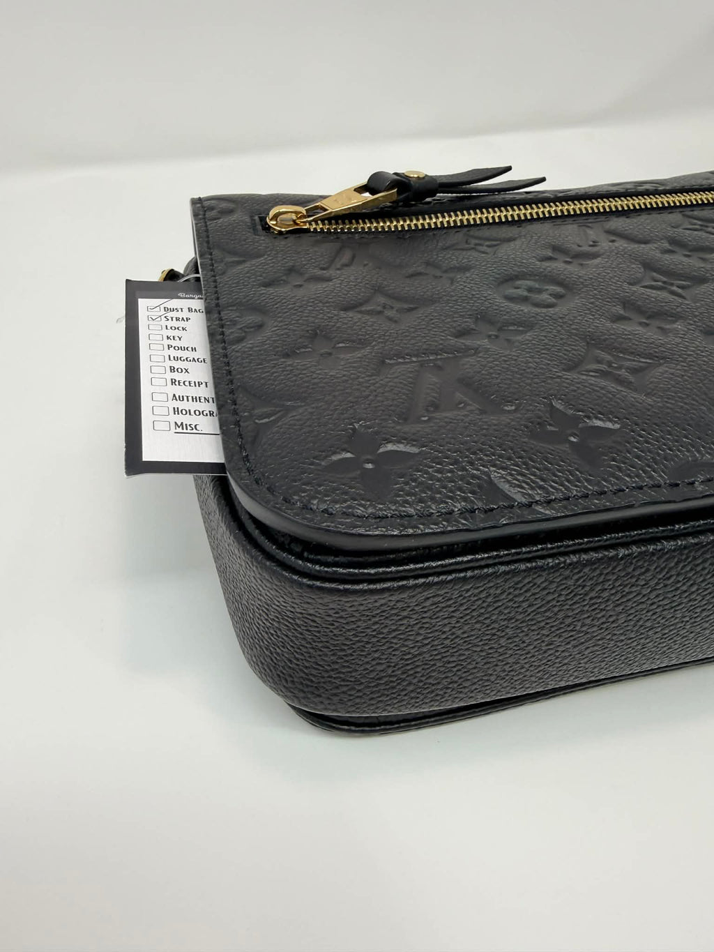 Louis Vuitton Metis Pochette Black Empriente Leather