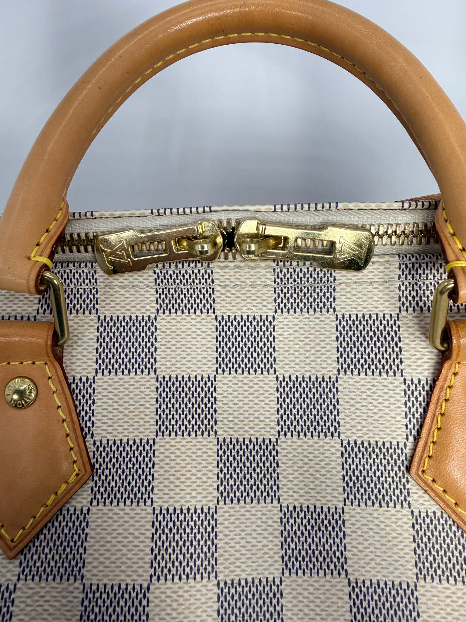 Louis Vuitton Speed 30 Bando Damier Azur