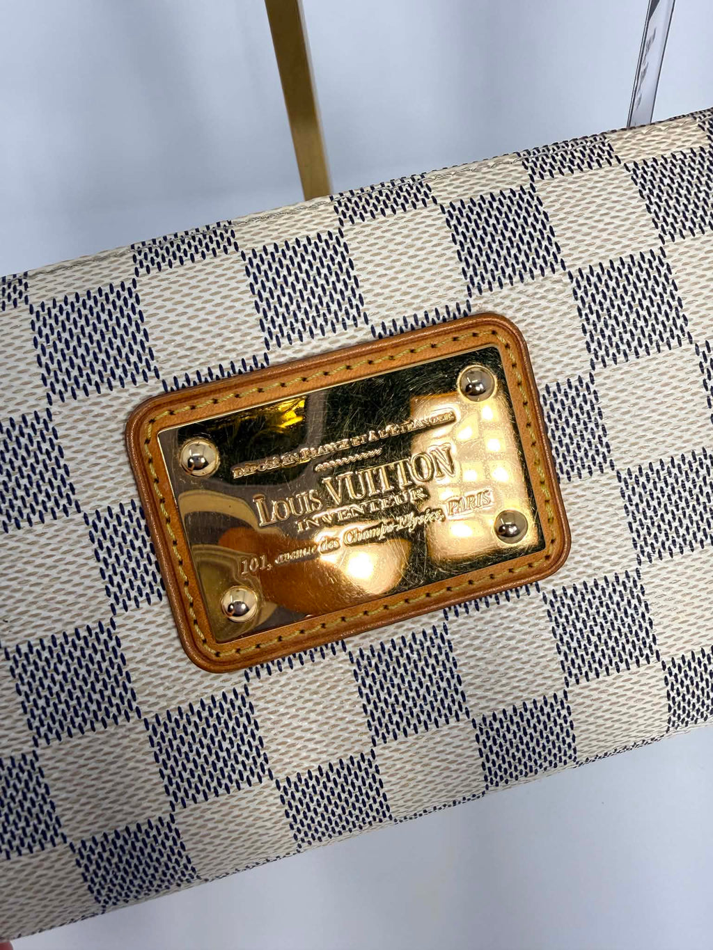 Louis Vuitton Damier Azur Eva Clutch