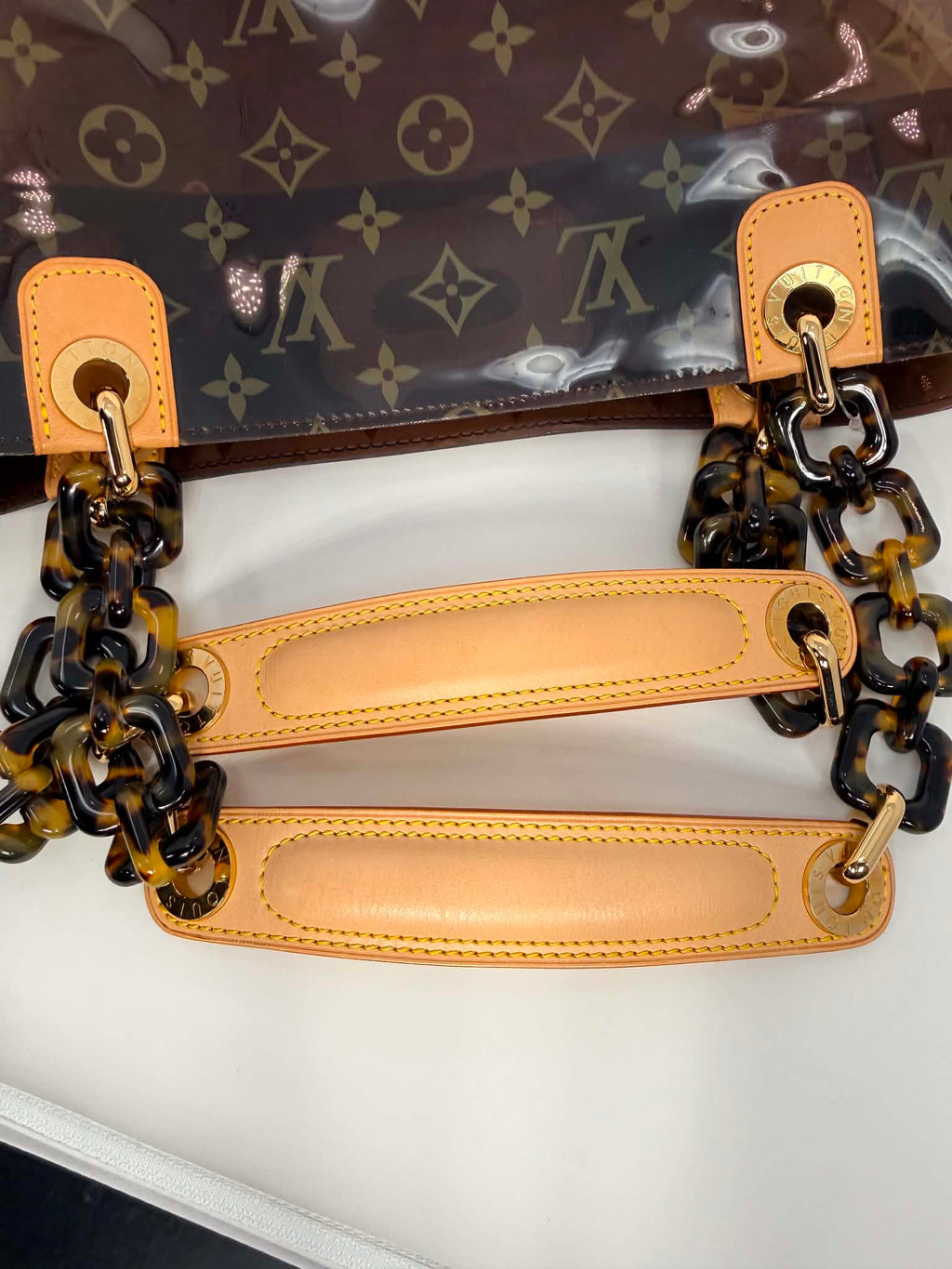 Louis Vuitton Vinyl Cabas Ambre MM