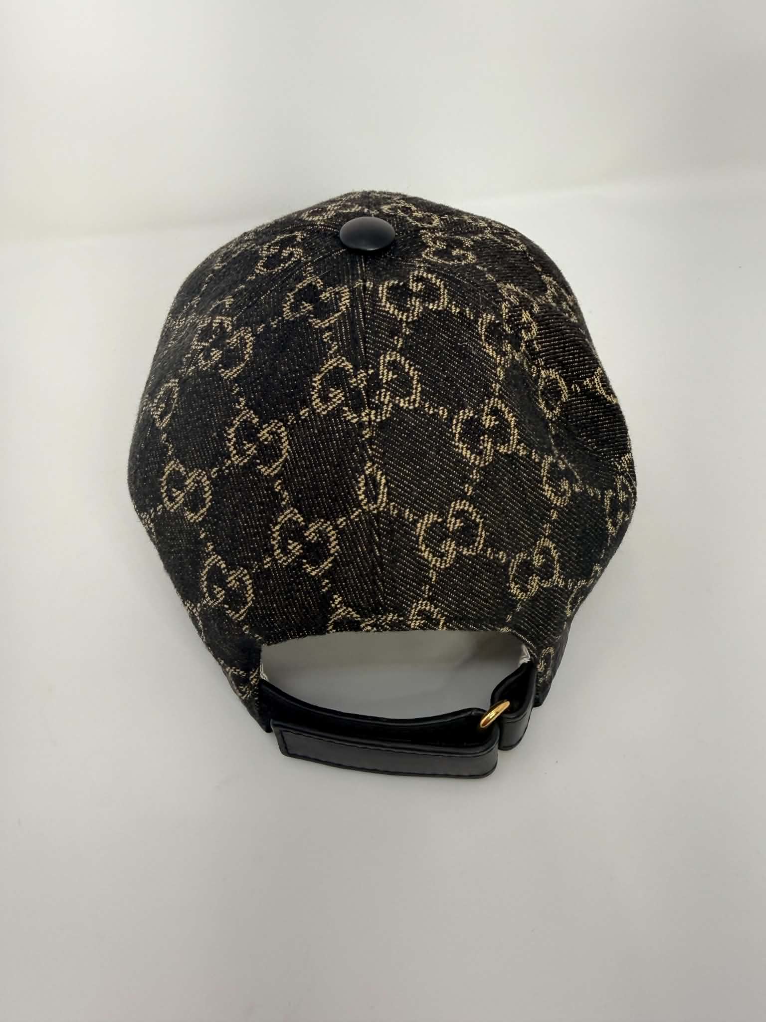 Gucci Denim Baseball Cap/Hat M 58cm J0137