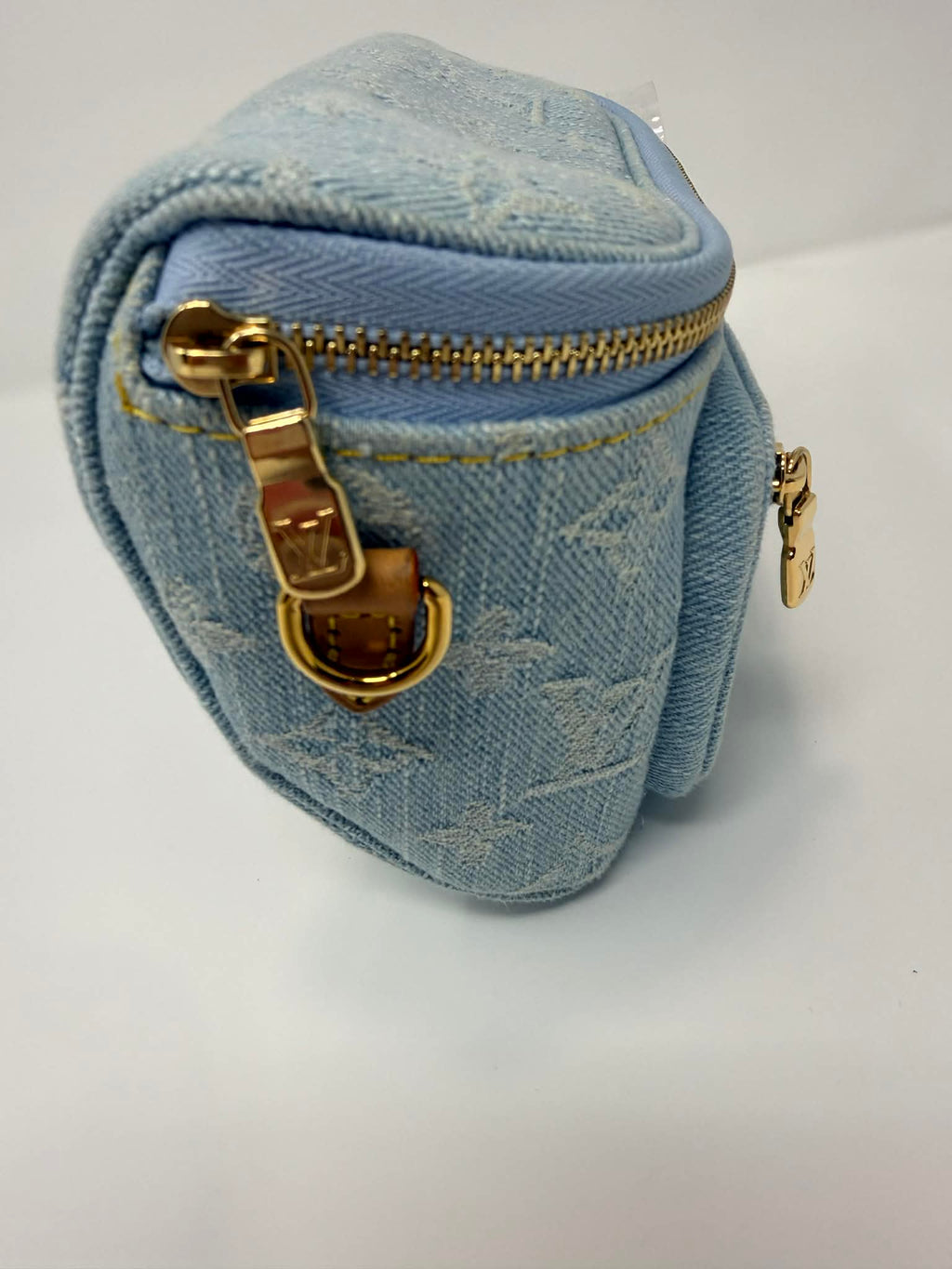 Louis Vuitton Mini Blue Denim Bumbag