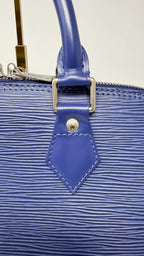 Louis Vuitton Alma PM Blue Epi