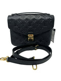 Louis Vuitton Metis Pochette Black Empriente Leather