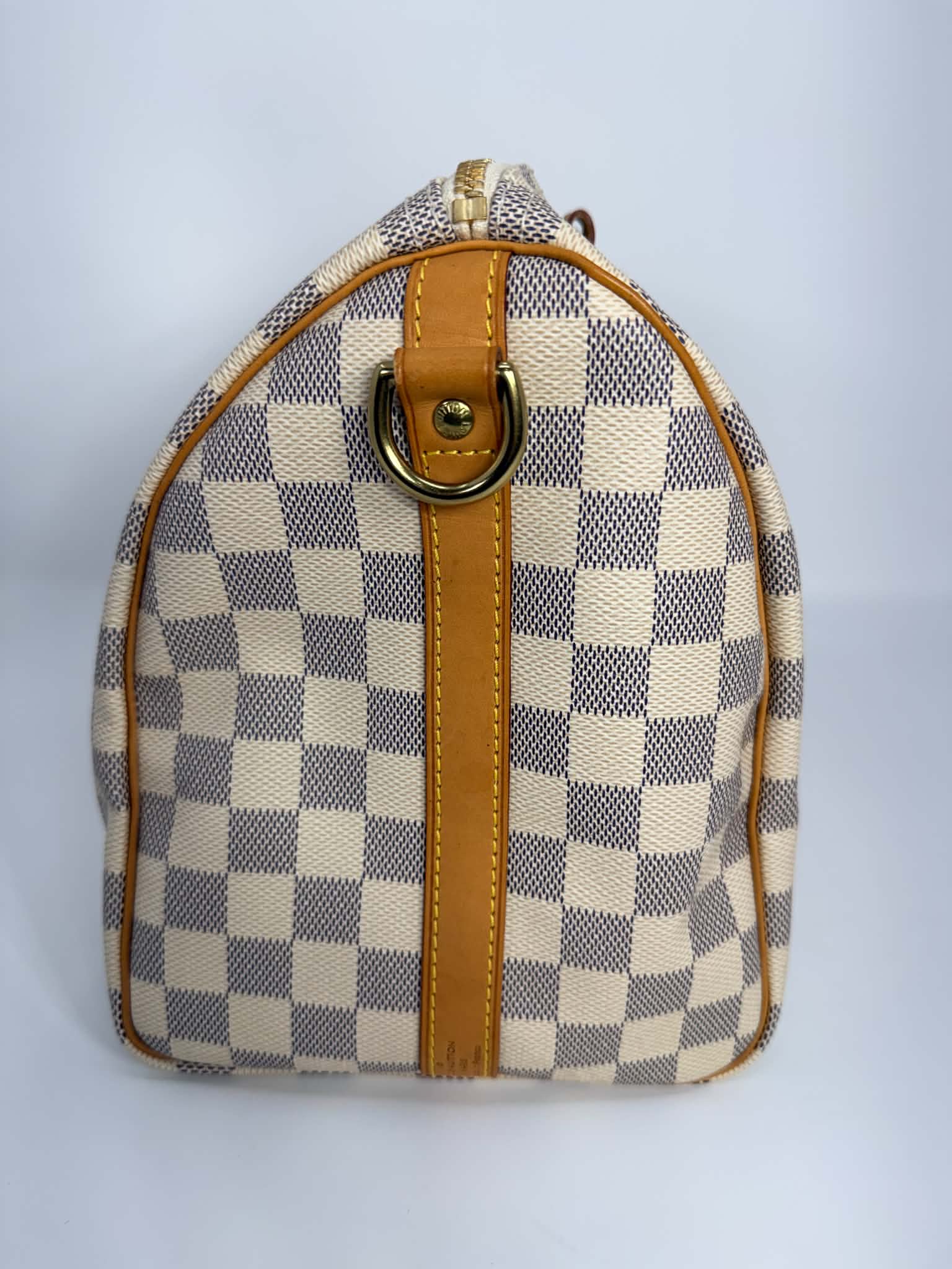 Louis Vuitton Speed 30 Bando Damier Azur