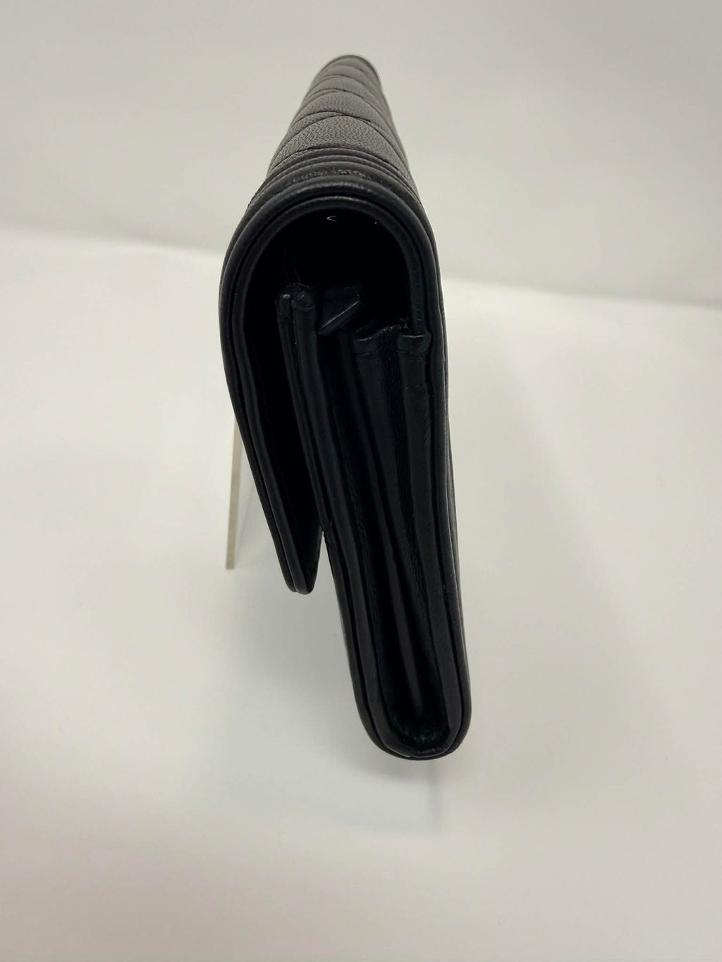 Chanel Boy Flap Long Wallet in Smooth Lambskin
