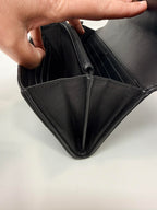 Chanel Boy Flap Long Wallet in Smooth Lambskin