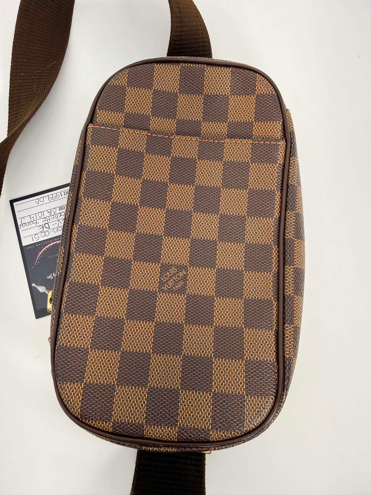 Louis Vuitton Damier Ebene Pochette Gange