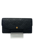 Louis Vuitton Empreinte Emilie Wallet Black Dune