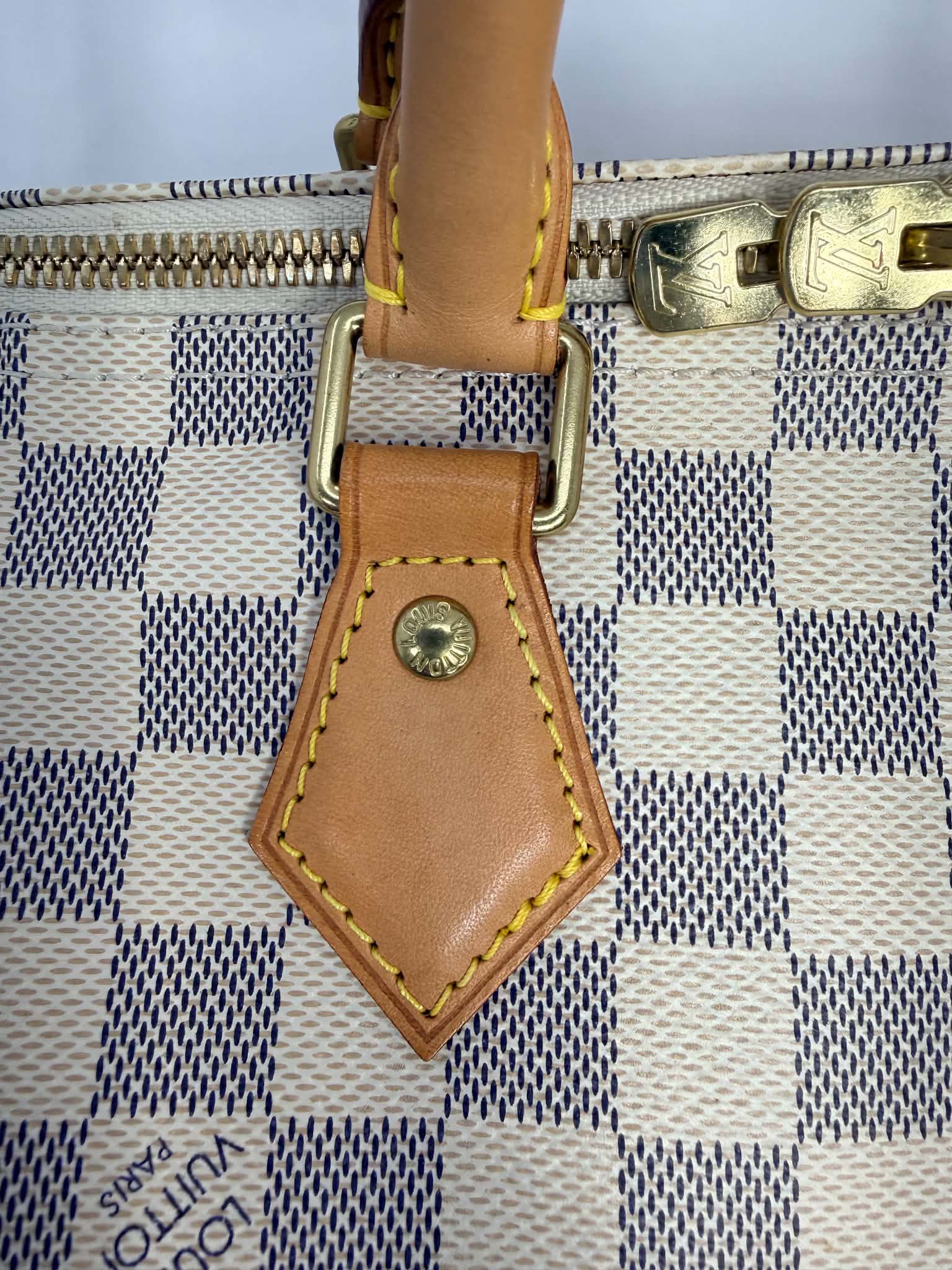 Louis Vuitton Speed 30 Bando Damier Azur