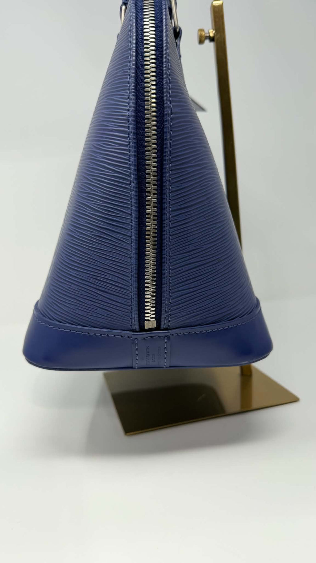 Louis Vuitton Alma PM Blue Epi