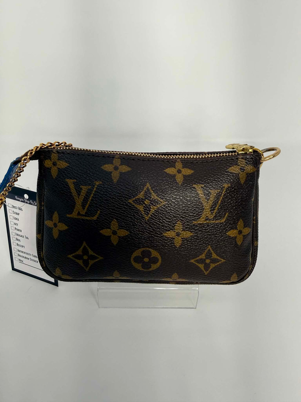 Louis Vuitton Monogram 2019 Christmas Animation Mini Venice Pochette Accessories Blue