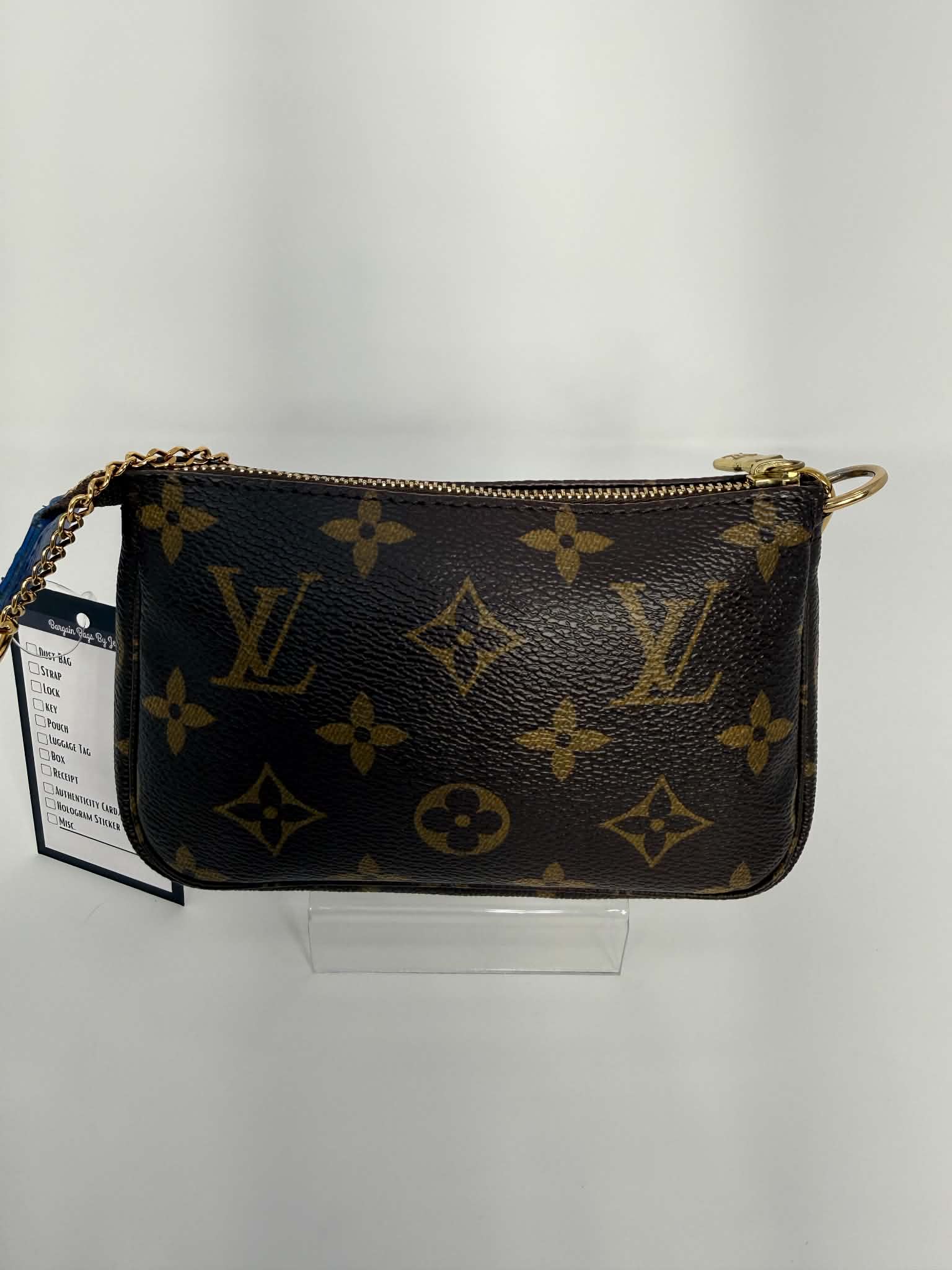 Louis Vuitton Monogram 2019 Christmas Animation Mini Venice Pochette Accessories Blue