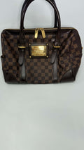 Louis Vuitton Berkeley Damiet Ebene Handbag