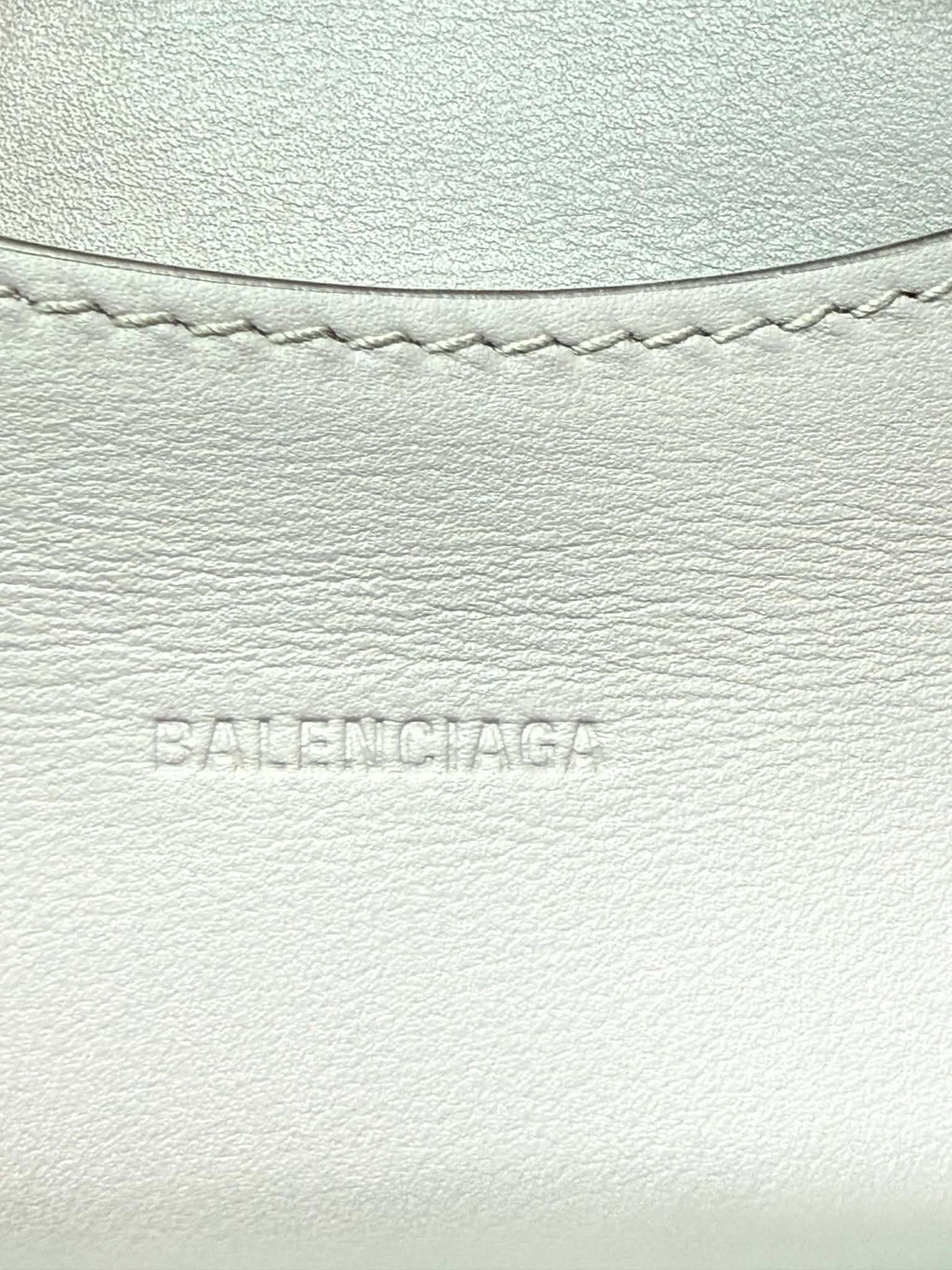 Balenciaga Smooth Calfskin Neo Classic Silver Hardware Mini City Grey