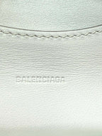 Balenciaga Smooth Calfskin Neo Classic Silver Hardware Mini City Grey
