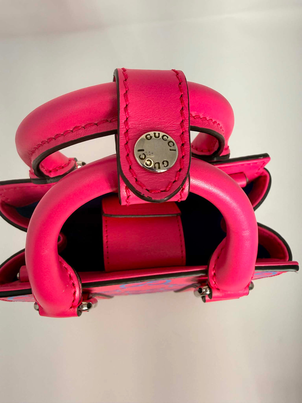 Gucci CC Tennis Pink/Blue Leather