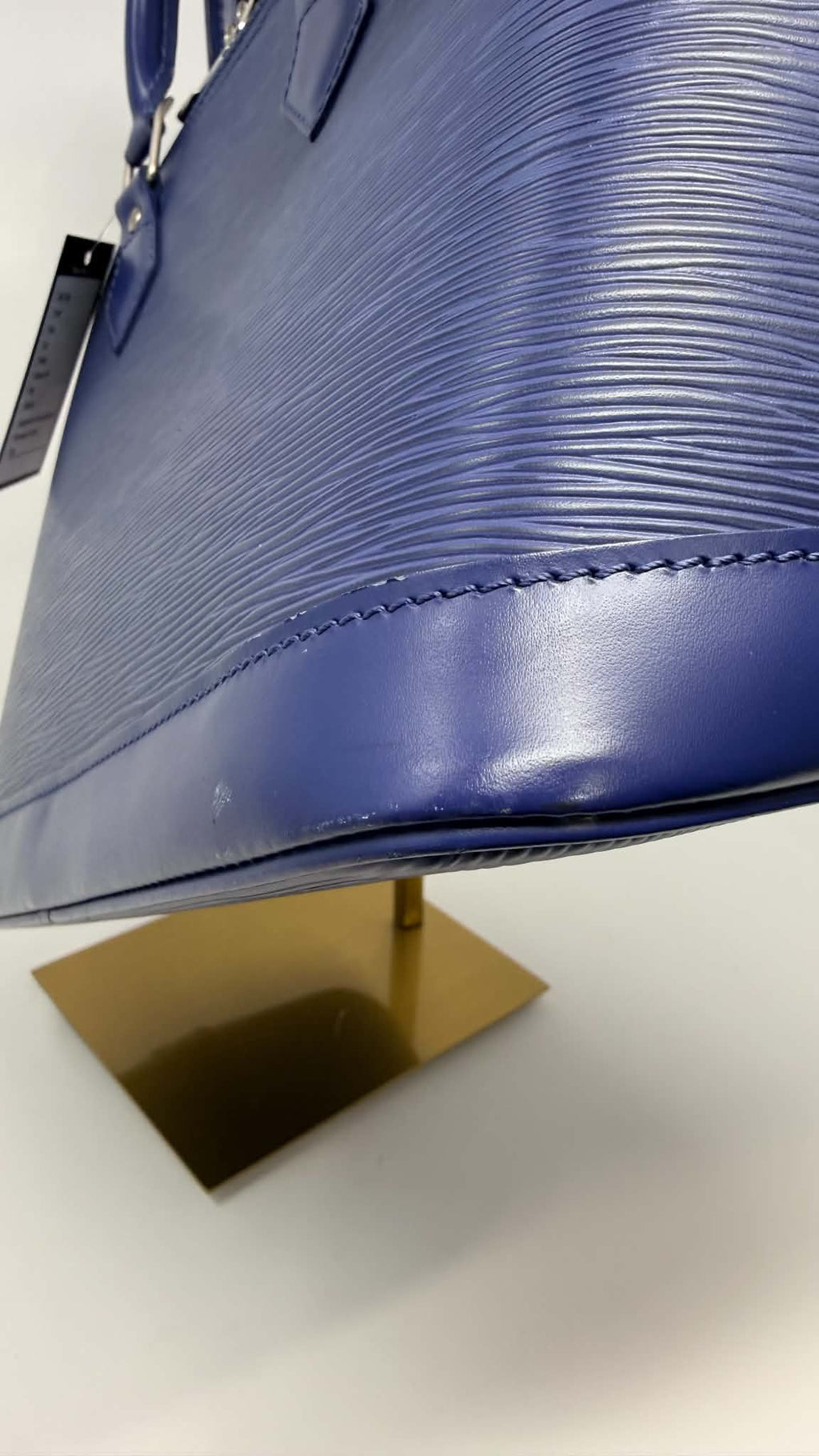 Louis Vuitton Alma PM Blue Epi