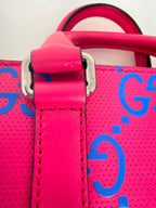 Gucci CC Tennis Pink/Blue Leather