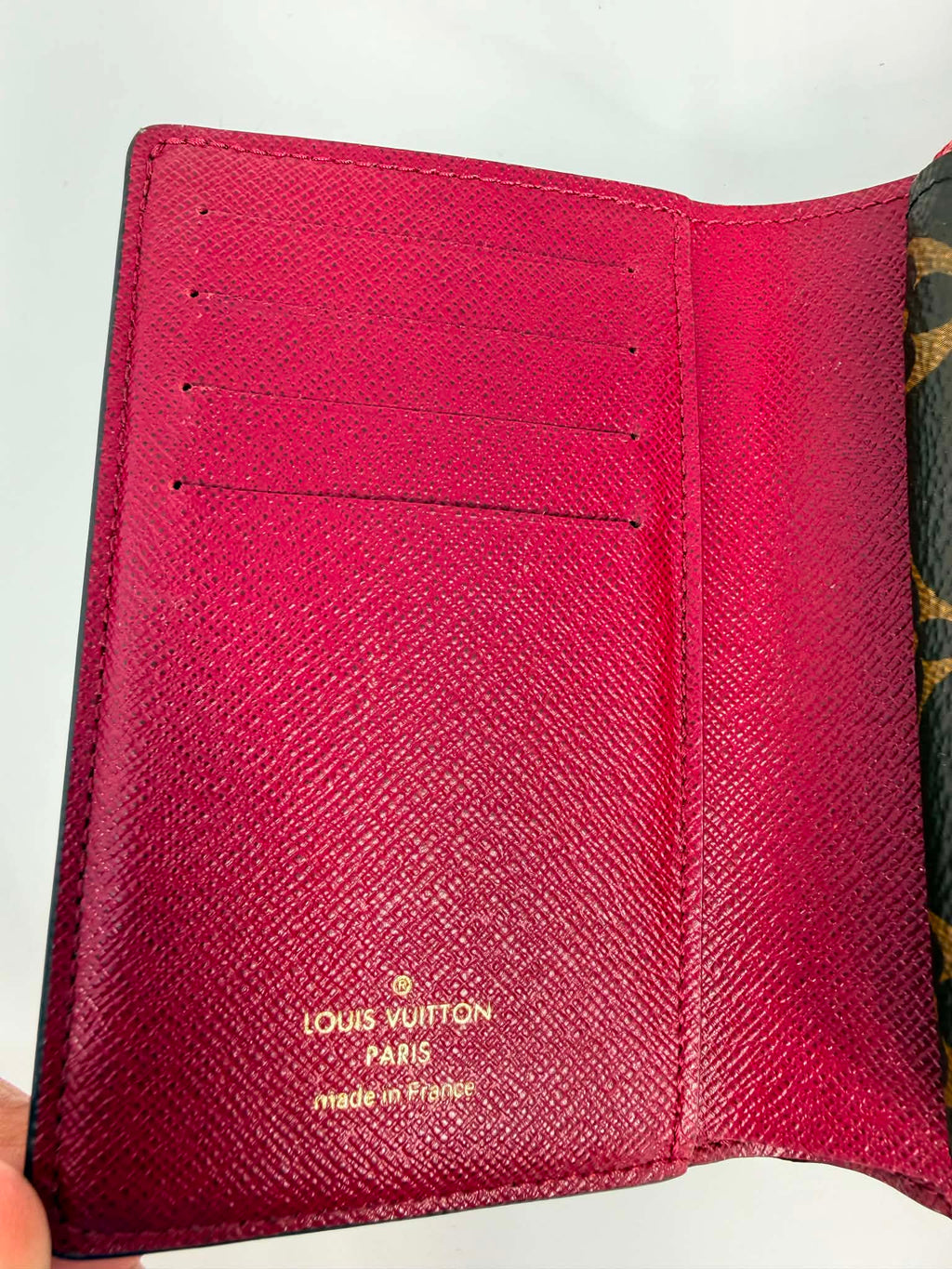 Louis Vuitton Monogram Juliette Wallet Fuchsia