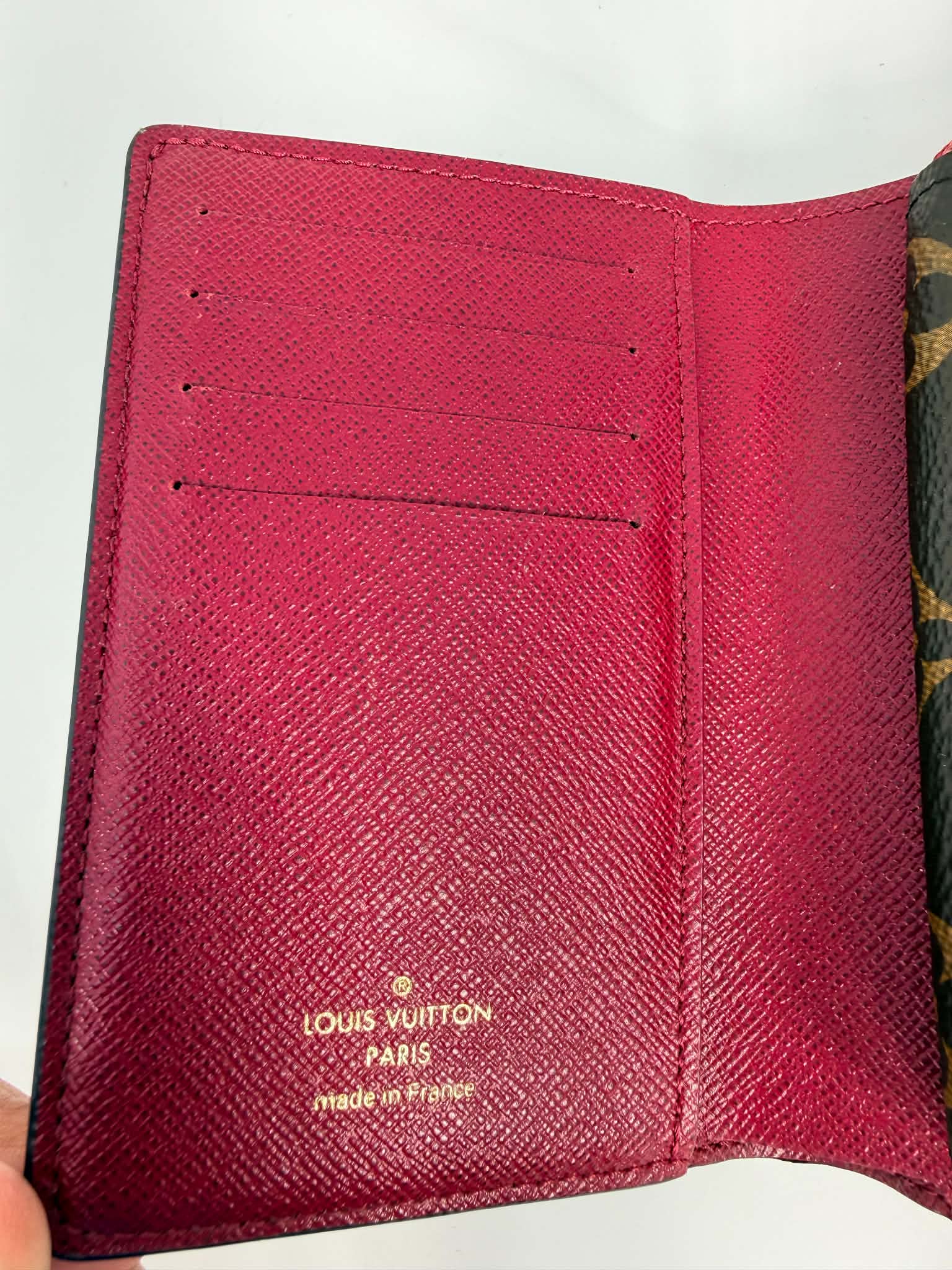 Louis Vuitton Monogram Juliette Wallet Fuchsia