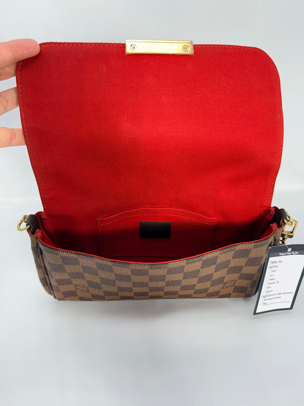 Louis Vuitton Damier Ebene Favorite MM