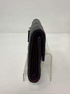 Chanel Caviar Quilted Compact Flap Wallet Black