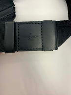 Louis Vuitton S Lock Sling Bag in black Taurillon leather