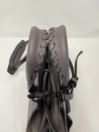 Balenciaga Smooth Calfskin Neo Classic Silver Hardware Mini City Grey