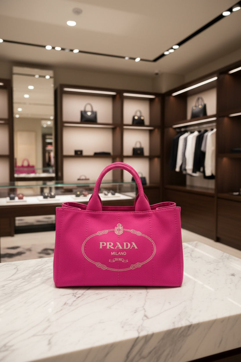 Prada Canapa Tote Bag