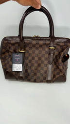 Louis Vuitton Berkeley Damiet Ebene Handbag