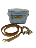 Louis Vuitton Mini Blue Denim Bumbag